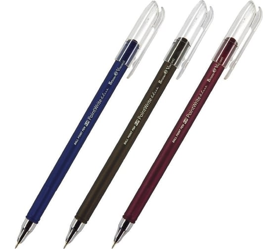 Набор шариковых ручек Bruno Visconti Point Write ORIGINAL 0.38 мм синяя 2 шт 20-0210-2