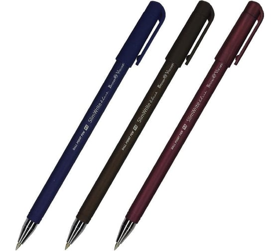 Шариковая ручка Bruno Visconti Slim Write ORIGINAL 0.5 мм синяя 20-0006