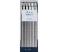 Набор шариковых ручек Bruno Visconti First Write ICE 0.5 мм синяя 5 шт 20-0236-5