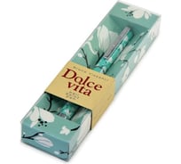 Шариковая ручка Bruno Visconti DOLCE VITA Камелии металлический корпус 0.7 мм 20-0252/08