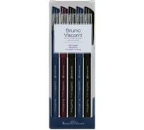 Набор шариковых ручек Bruno Visconti Easy Write ORIGINAL 0.5 мм синяя 5 шт 20-0048-5