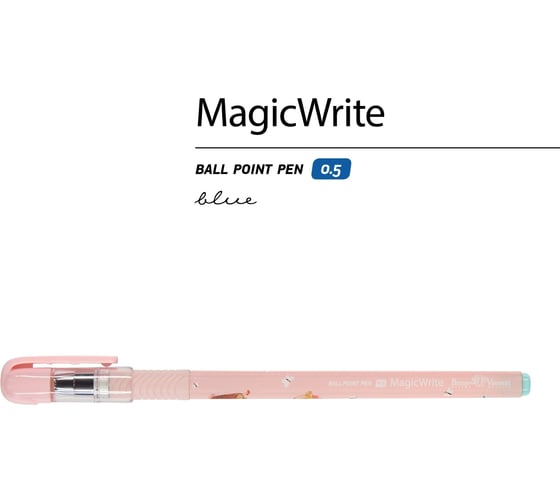 Шариковая ручка Bruno Visconti Magic Write Forest Dream Олененок 0.5 мм синяя 20-0240/29