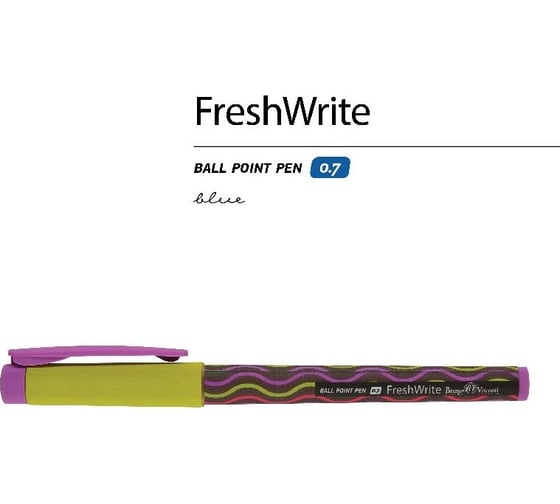 Набор шариковых ручек Bruno Visconti Fresh Write Яркая волна 0.7 мм синяя 2 шт 20-0214/22-2