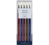 Набор шариковых ручек Bruno Visconti Point Write ORIGINAL 0.38 мм синяя 5 шт 20-0210-5