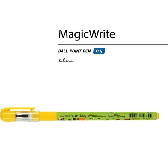 Шариковая ручка Bruno Visconti Magic Write Собачья площадка 0.5 мм синяя 20-0240/09