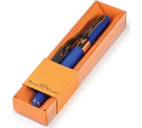 Шариковая ручка Bruno Visconti MONACO 0.5 мм ярко-синий корпус в футляре 20-0125/092