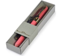 Шариковая ручка Bruno Visconti MONACO 0.5 мм коралловый корпус в футляре 20-0125/203