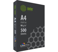 Бумага Cactus CS-LPA490500 A4/90г/м2/500л./белый, CIE170% для лазерной печати 2077858