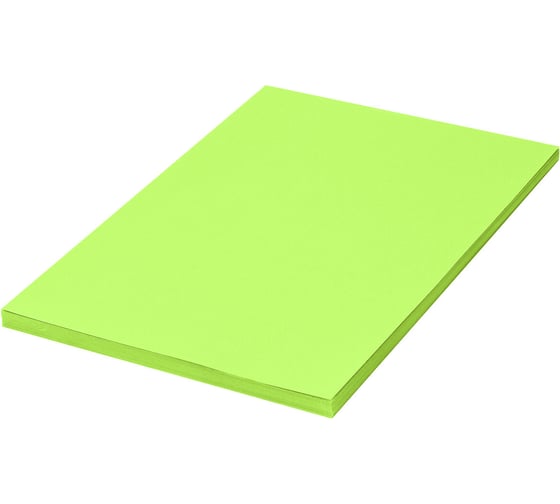 Бумага цветная ОФИСМАГ CLAIREFONTAINE, А4, 80 г/м2, 500 л., неон, зеленый, FR, 2975C 116726 1