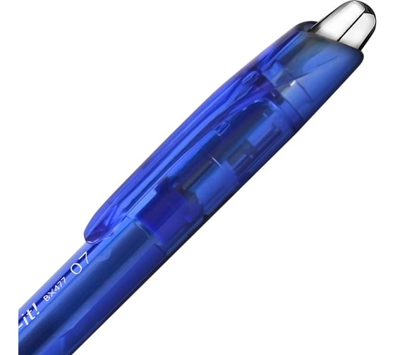 Ручка автоматическая шариковая Pentel Feel-it! , d 0.7 мм, набор 3 шт.PBX477-3C, синие чернила 776744