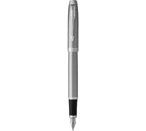 Набор ОФИСМАГ Parker Im Stainless Steel Ct: шариковая ручка синяя и перьевая ручка 144354
