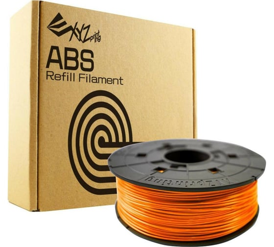 Пластик для картриджа ABS (ярко-оранжевый; 600 г) XYZprinting RF10BXEU08A
