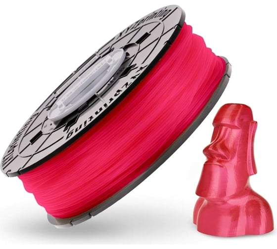Катушка пластика PLA с NFC меткой (прозрачно-красный; 600 г) XYZprinting RFPLCXEU02A