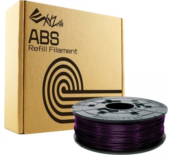 Пластик для картриджа ABS (фиолетовый; 600 г) XYZprinting RF10BXEU07B
