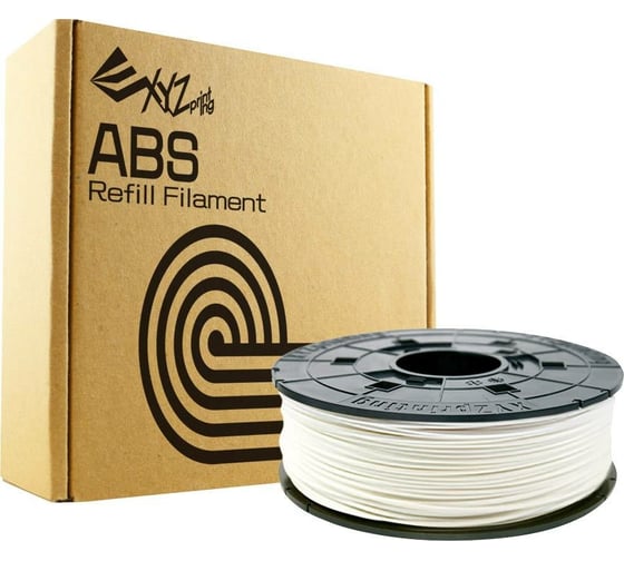 Пластик для картриджа ABS (белый; 600 г) XYZprinting RF10BXEU02B
