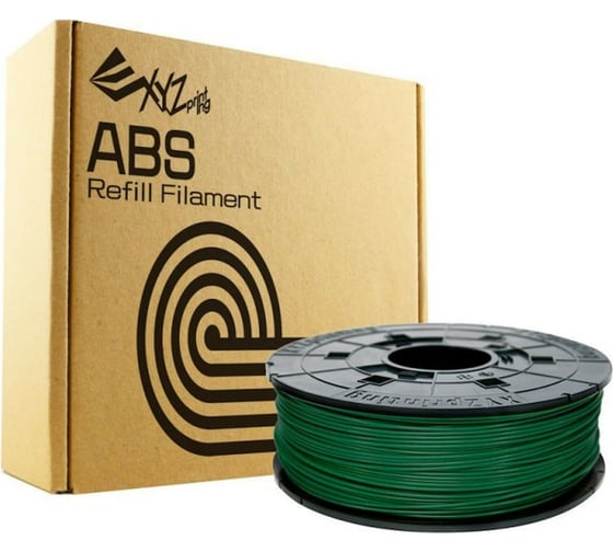Пластик для картриджа ABS (бутылочный зеленый; 600 г) XYZprinting RF10BXEU06D