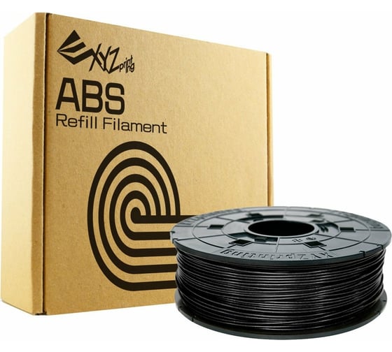 Пластик для картриджа ABS (черный; 600 г) XYZprinting RF10BXEU00E