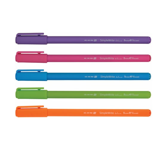 Гелевая ручка Bruno Visconti SimpleWrite Special 0.5 мм, синяя 20-0069