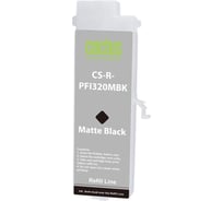 Картридж ПЗК струйный CACTUS CS-R-PFI320MBK PFI-320 черный матовый, 260мл, для Canon imagePROGRAF TM 2095018