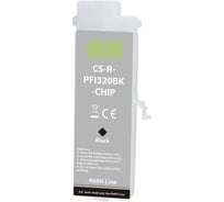 Картридж ПЗК струйный CACTUS CS-R-PFI320BK-CHIP PFI-320BK черный, 260мл, для Canon imagePrograf TM-2 2107802