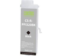 Картридж ПЗК струйный CACTUS CS-R-PFI320BK PFI-320BK черный, 260мл, для Canon imagePrograf TM-200/20 2107796