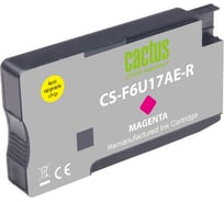 Картридж струйный CACTUS CS-F6U17AE-R 953XL пурпурный, 24мл, для HP OJ Pro 7740/8210/8218/8710/8715 2105896
