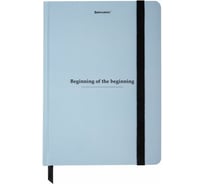 Бизнес-блокнот BRAUBERG с резинкой, в клетку, 96л, А5, 145x203мм, твердая обложка, Vintage, 116321