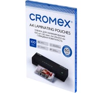 Пленки-заготовки для ламинирования Cromex А4, 100 шт, 60мкм, 533106