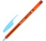 Ручка шариковая BRAUBERG 50 шт X-30 ORANGE, СИНЯЯ, мягкое письмо, узел 1 мм, линия 0.5 мм 144333 1