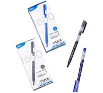 Набор ручка гелевая DELI 0.5мм черные чернила (12 шт. в наборе) EG16-BK