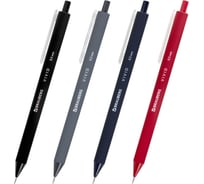 Карандаш механический BRAUBERG 0.5 мм, VIVID, корпус soft-touch ассорти, 24 шт 182063