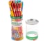 Карандаш чернографитный с принтом BRAUBERG KIDS FOOD, 36 шт, HB, с ластиком, корпус ассорти 182018 3