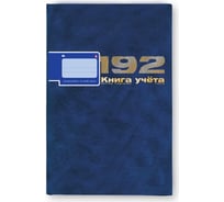 Книга учета Bruno Visconti Бумвинил, А4, 192 листа, клетка 7-192-136