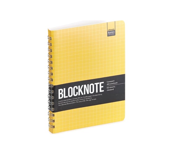 Бизнес блокнот Bruno Visconti Ultimate basics active book А6, 60 листов, 4 цвета 3-60-484