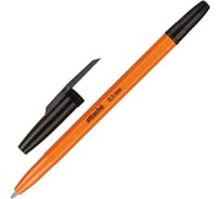 Ручка шариковая Attache Economy неавтоматическая, оранжевый корпус, черный, 50 шт 1337935