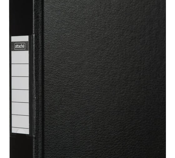 Скоросшиватель пластиковый Attache Selection А4 Attache, ПВХ, 35мм, 220л, черный 1733090