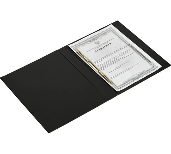 Скоросшиватель пластиковый Attache Selection А4 Attache, ПВХ, 35мм, 220л, черный 1733090