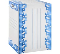 Короб архивный Attache Selection 200 мм, Т24, синий, вырубленный замок 2193522