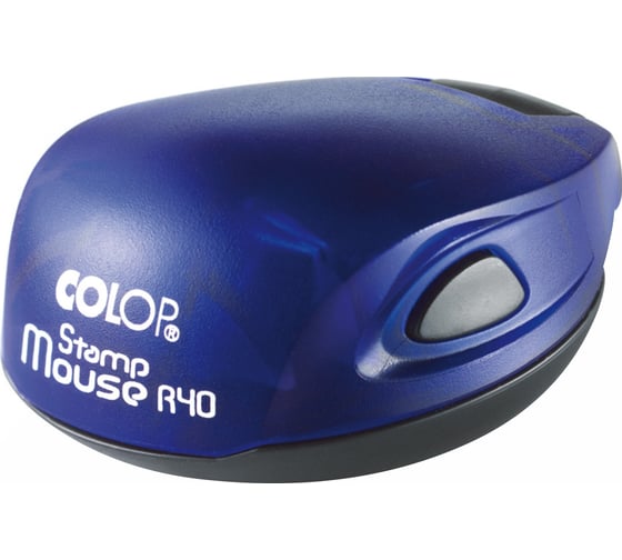 Компактная оснастка для печати Colop Stamp диаметр 40 мм Mouse R40 indigo 1