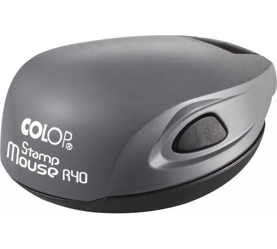 Компактная оснастка для печати Colop Stamp диаметр 40 мм Mouse R40 grey