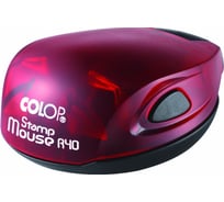 Компактная оснастка для печати Colop Stamp диаметр 40 мм Mouse R40 rub