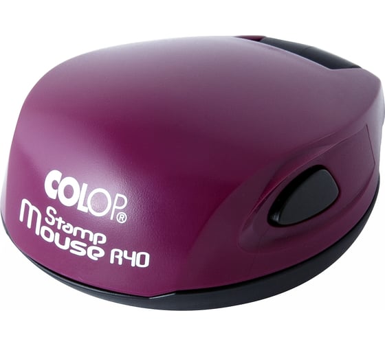 Компактная оснастка для печати Colop Stamp диаметр 40 мм Mouse R40 vio 1