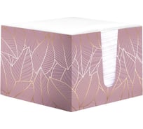 Салфетки бумажные GrandPero Гламур, двухслойные, в коробке 85 шт, белые 267234