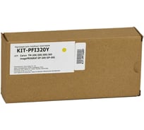 Картридж КИТОнер PFI320Y, PFI320Y, желтый, 130 мл, Canon TM-200/205/300/305 imagePROGRAF GP-200/GP-300 KIT-PFI320Y