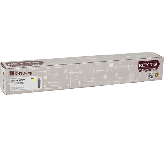 Картридж КИТОнер TK-855C, TK-855C, голубой, 18000 страниц, Kyocera TASKalfa 400ci/500ci/552ci KIT-TK855C