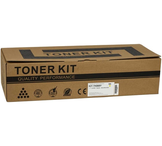 Картридж КИТОнер TK-855Y, TK-855Y, желтый, 18000 страниц, Kyocera TASKalfa 400ci/500ci/552ci KIT-TK855Y 1