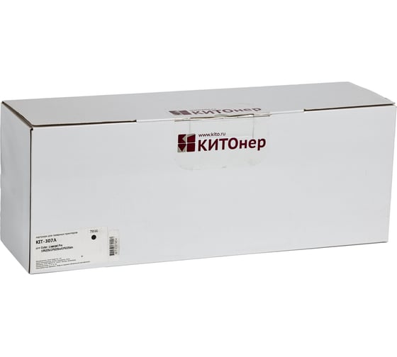 Картридж КИТОнер 307A, CE740A, черный, 7000 стр, HP Color LaserJet CP5220/5221/5223/5225/5227/5229 KIT-CE740A 1