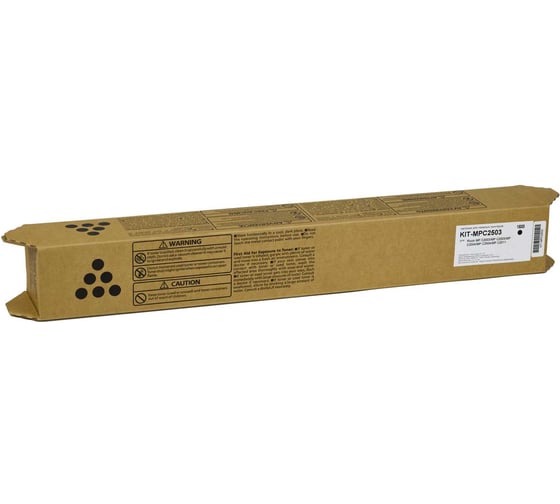 Картридж КИТОнер MPC2503, MP C2503 BK, черный, 15000 стр, Ricoh Aficio MP C2003/C2004/C2011/C2503/C2504 KIT-841925/841918