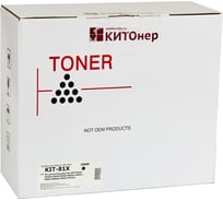 Картридж КИТОнер 81X, CF281X (HP 81X), черный, 25000 стр, HP LaserJet Enterprise Flow MFP M605/M606/M630 KIT-CF281X