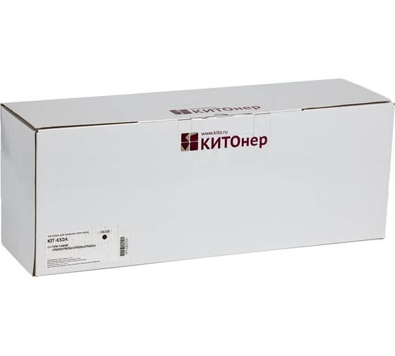 Картридж КИТОнер 650A, CE270A (HP 650A), черный, 13500 стр, HP Color LaserJet CP5525n KIT-CE270A 1